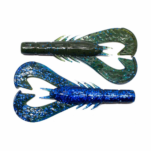 Googan Baits Krackin' Craw Soft Bait, Okeechobee Craw - Holiday Gift