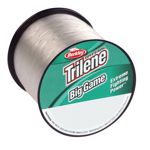 BBGQS12C-15  Big Game Line Monofilament Custom Clear Spool, 1175 Yards - 12 Lbs.