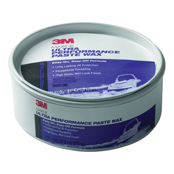 3M Marine Ultra Performance Paste Wax, 09030, 9.5 Oz, 6 per Case