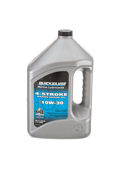 Quicksilver 10W-30 1 Gal 4-Stoke Marine Engine Oil - Oil and Lubricants at Academy Sports