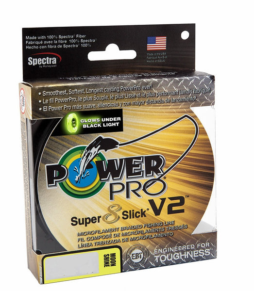 PowerPro Super Slick V2 Braided Line 30lb 1500yds - Moonshine