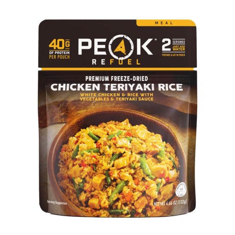 Peak Refuel Chicken Teriyaki Rice - Pouch