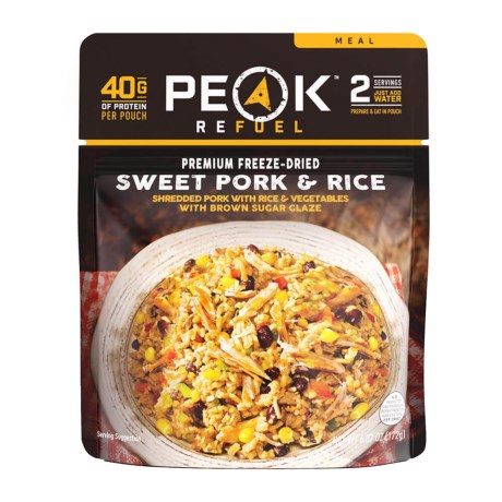 Peak Refuel Sweet Pork and Rice - Pouch
