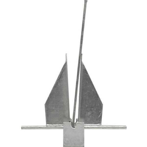Danielson Galvanized Fluke Anchor, 4 Lbs