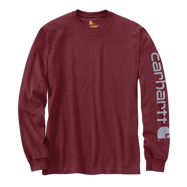 Carhartt Men's Loose Fit Heavyweight Long-Sleeve Graphic T-Shirt