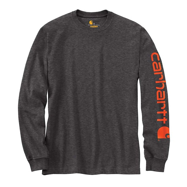 Carhartt Men's Loose Fit Heavyweight Long-Sleeve Graphic T-Shirt