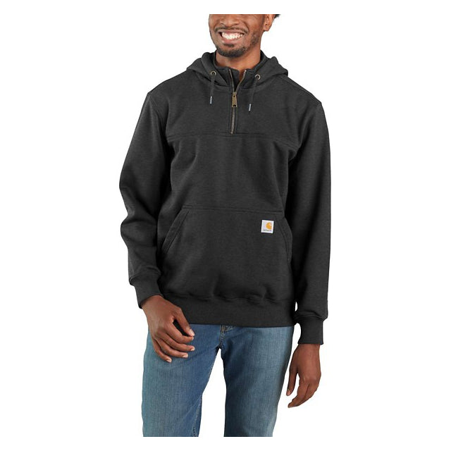 Carhartt Men's Rain Defender Loose Fit Heavyweight 1/4 Zip Hoodie