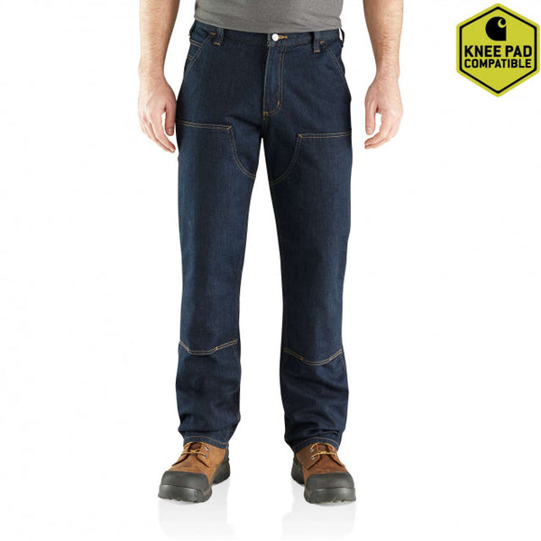 Carhartt Men's Rugged Flex Relaxed Fit Dbl Frnt Utility Jean