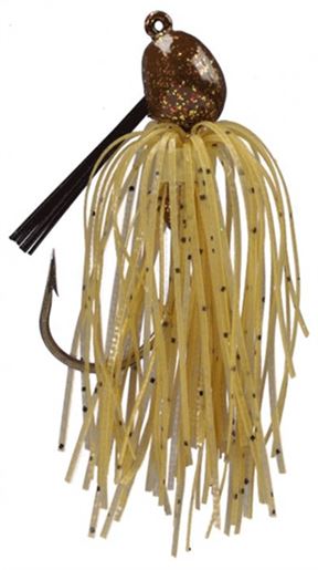 Strike King Bitsy Bug Mini Jig, Black - Holiday Gift