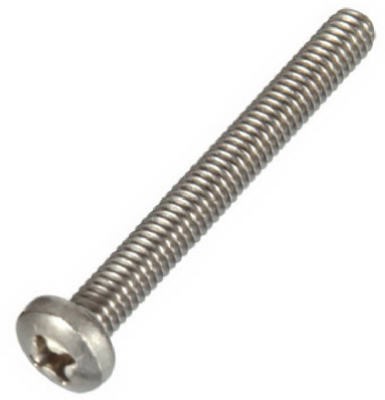 Hillman No. 1/4-20 X 1 in. L Phillips Flat Head Stainless Steel Machine Screws 100 Pk