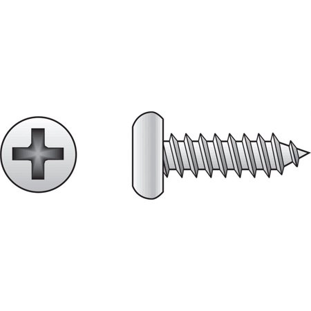 Hillman No. 10 X 1 in. L Phillips Pan Head Sheet Metal Screws 100 Pk