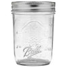 Ball Wide Mouth Half-Pint Glass Mason Jars