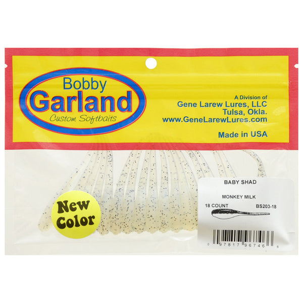 Bobby Garland Baby Shad Soft Plastic Lure, Monkey - Holiday Gift