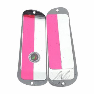 Shortbus Super Series Flashers | Mirror Chrome; 11 in.