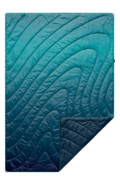 Rumpl Original Puffy Blanket - Ocean Fade