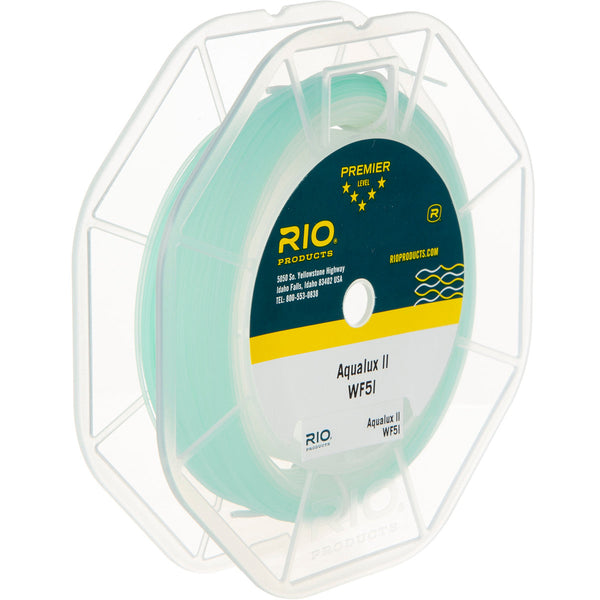 Aqualux II Lake Series Sub-Surface Freshwater Fly Line - Clear-Tranlucent Green - CLEAR/TRANSLUCENT GREEN (WF7I )