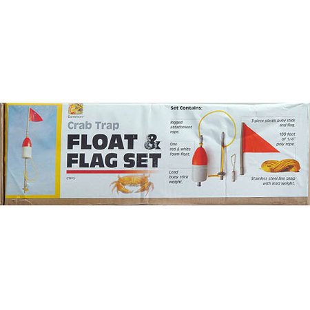 Crab Trap Float Flag Set