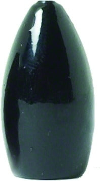 Eagle Claw LTGWWBK-12 Lazer Tungsten Worm Weight 1/2Ounce Black 2Per Pack
