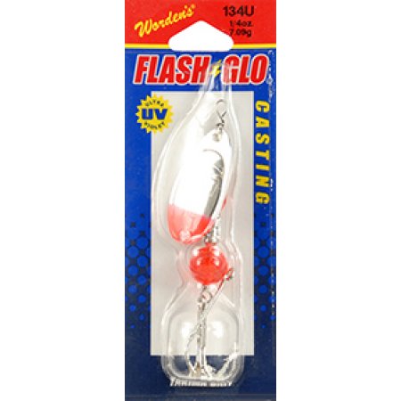 Maurice Sporting Gds Ak Flash Glo 1/4 Nickle Red Tip