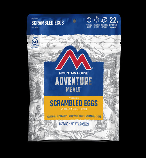 Mountain House Scrambled Eggs with Bacon Freeze-Dried Meal