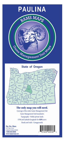 Big Sky Maps Paulina Gmu Map