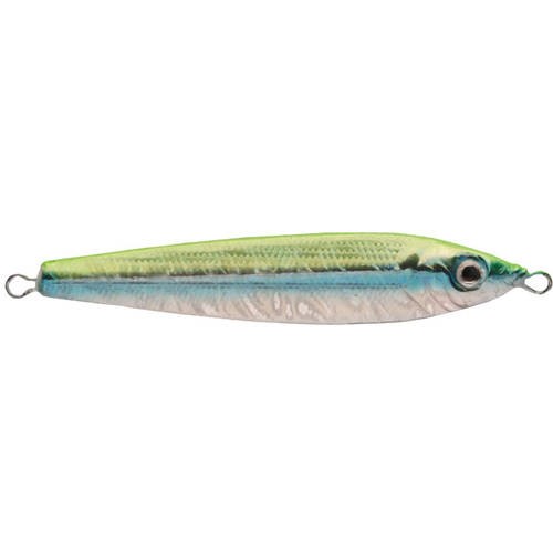 P-Line Laser Minnow Hard Bait, Chartreuse Silver Blue - Holiday Gift