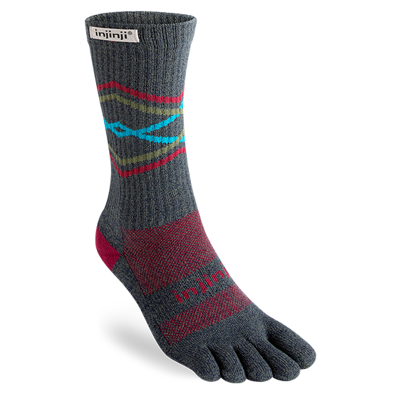 Injinji Trail Midweight Crew Socks