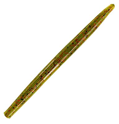 YUM Dinger Soft Bait, Watermelon/Red Flake - Holiday Gift
