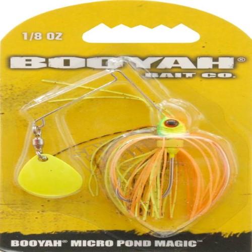 BOOYAH 1/8 Oz Pumpkin Seed Micro Pond Magic Fish Lure