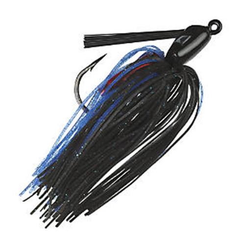 BOOYAH 1/2 Oz. Swim'n Jig Black/Blue - Fresh Water Jigs and Spoons at Academy Sports