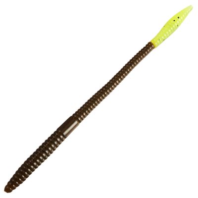 Zoom Trick Worm Soft Bait, Green Pumpkin/Chart - Holiday Gift