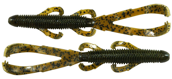 Googan Baits Trench Hawg 4.65 In. Green Pumpkin 9 Pack