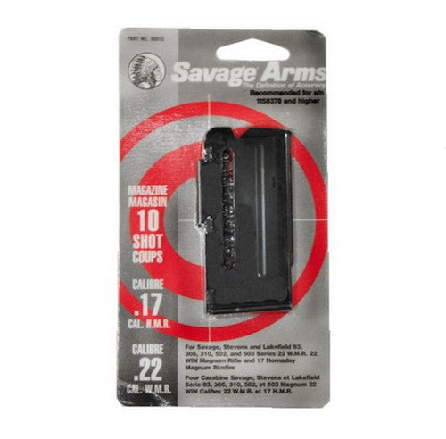 Savage Magazine 93Mag 22M/17Hmr B 10Rd 90010-10Rd
