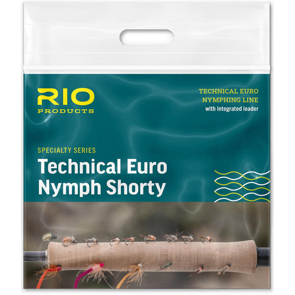 RIO Technical Euro Nymph Shorty Line, Size 34 - Holiday Gift