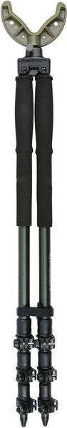 Allen Company Axial Adjustable Shooting Bipod Stick 61 Max Height Olive Aluminum 21411