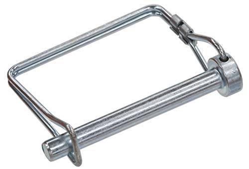 The Hillman Group 58532 Square Loop Wire Lock Pin with Tab, 3/8 X 2-3/4-Inch, 2-Pack