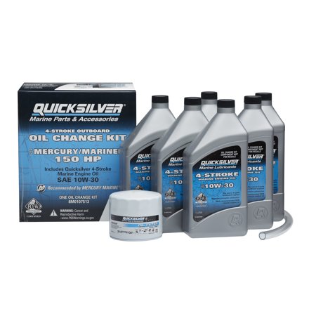 Oil Change Kit, 10W-30, Mercury/Mariner 150 HP Engines
