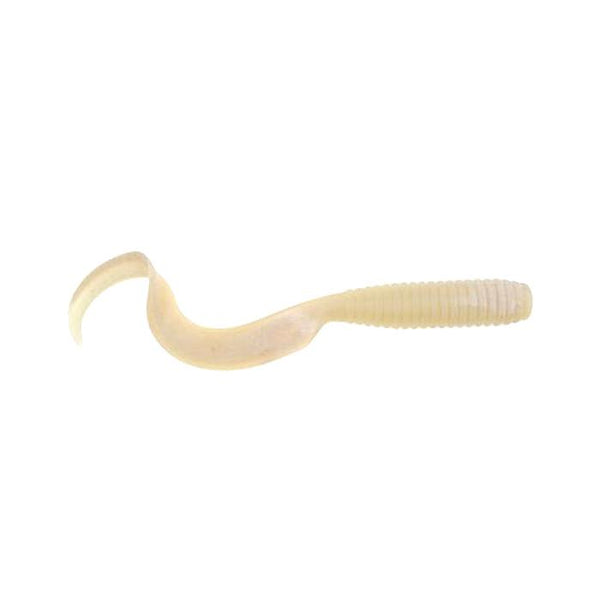 Berkley Gulp! Saltwater Grub - 8 in. - White Glow