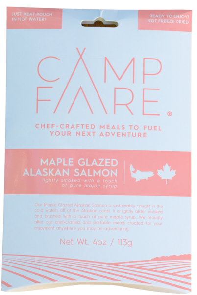 Campfare Maple Glazed Alaskan Salmon