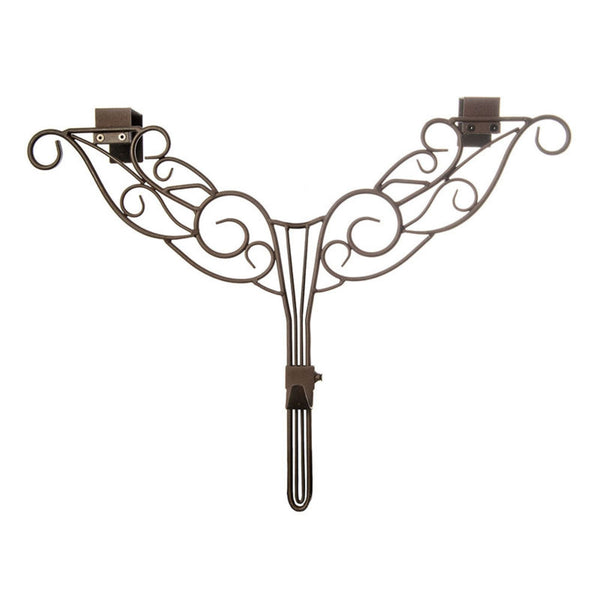 34181685 24 In. Ornate Scrollwork Decorative Christmas Wreath Hanger