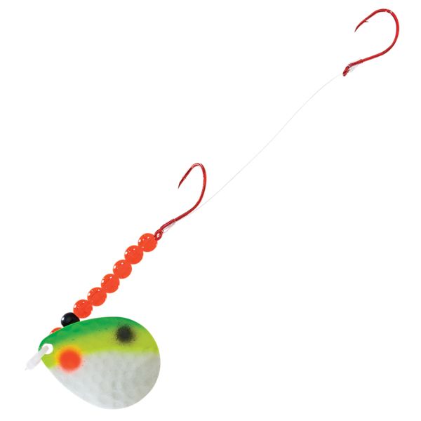 Hildebrandt Hammer Time Walleye Spinner Rig - #4 - Yellow Tail