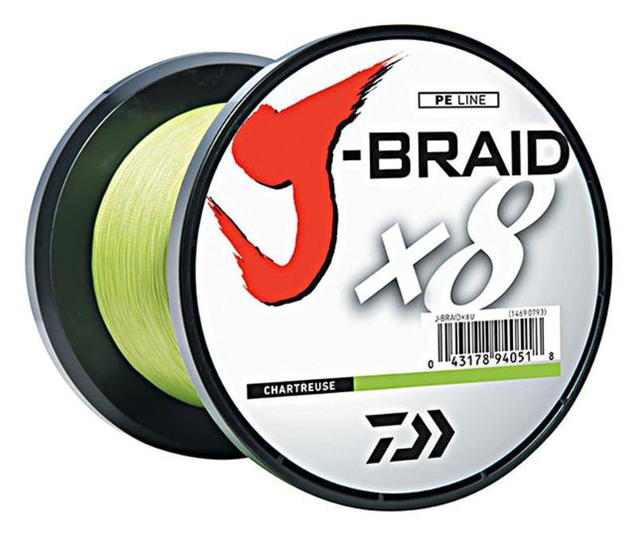 DAIWA J-BRAID X8 3000M CHARTREUSE ZZZ