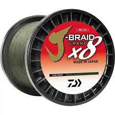 Daiwa J-Braid 8Xgrand Braided 300` 20Lb