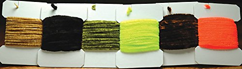 Hareline Carded Chenille Large Light Olive