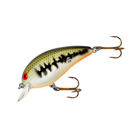 Bomber Model a 1/4 Oz Fishing Lure - Baby Spotted Bass/Orange Belly