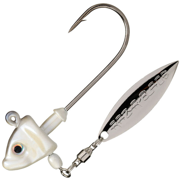 Strike King Tour Grade Spin Head 3/8 Oz Blue Gizzard Jig Head