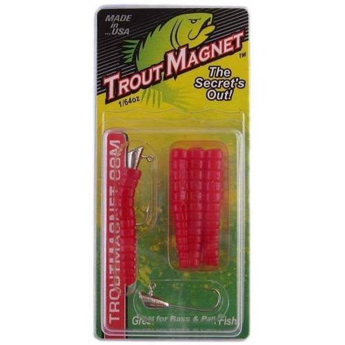 Leland's Trout Magnet Soft Bait, Red - Holiday Gift