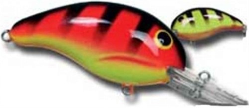 B100-26 Bandit Mid Range, 0.25 - Spring Craw with Yellow