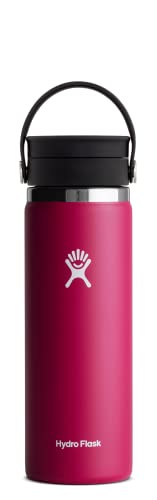 Hydro Flask 20 Oz Coffee Wide Mouth Bottle with Flex Sip Lid Pink - Thermos/Cups &koozies at Academy Sports