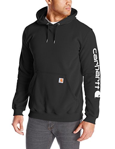 Carhartt Men'S Regular Xx Large Black Cotton/Polyester Sweats